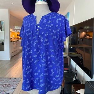 Basic Editions Women’s Rayon Blouse size XXL